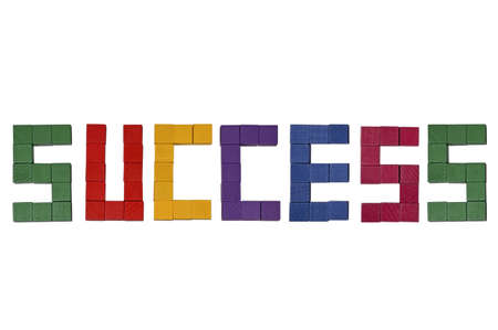 Success topic wooden puzzle