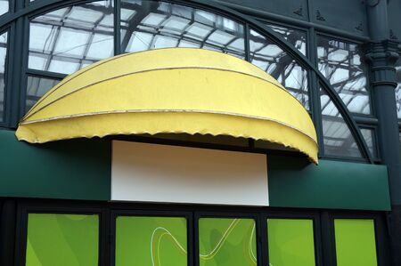 Blank shop signの写真素材