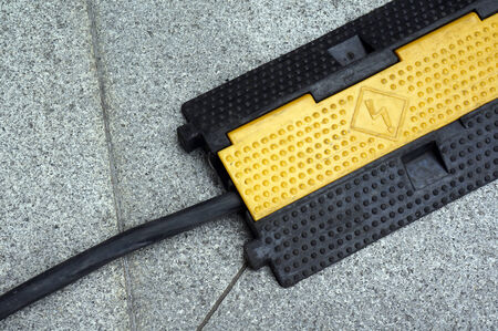 Cable protectorの写真素材