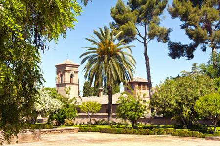 Park Alhambra, Granada, Spain