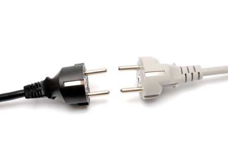 Power Plug - close up on power cord