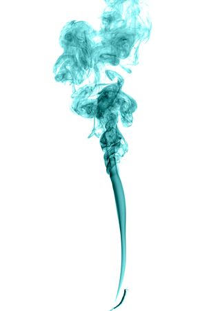 Abstract colored smoke on a light backgroundの写真素材