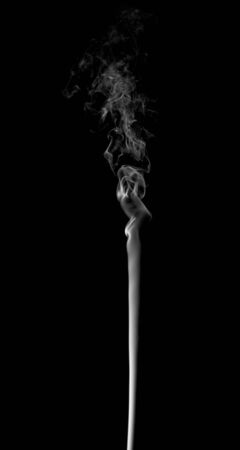 Abstract light smoke on a dark backgroundの写真素材