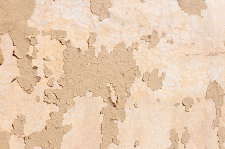 Painted and cracked cement wall. Background imageの写真素材
