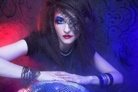 Creative girlの写真素材