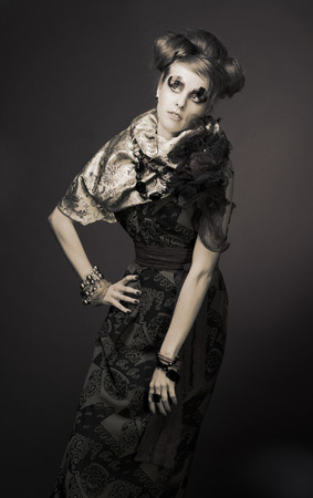 Creative lady.の写真素材