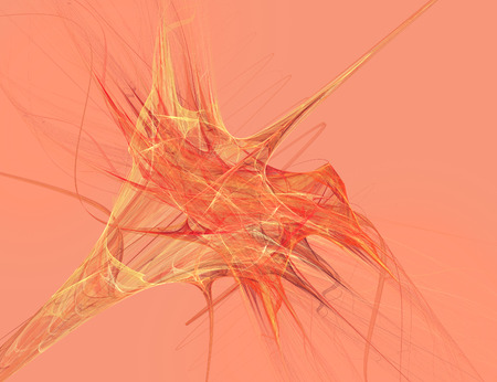 Abstract futuristic background. Fractal of bright colors.の写真素材