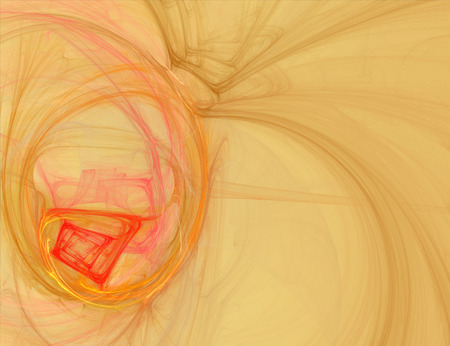 Abstract futuristic background. Fractal of bright colors.の写真素材