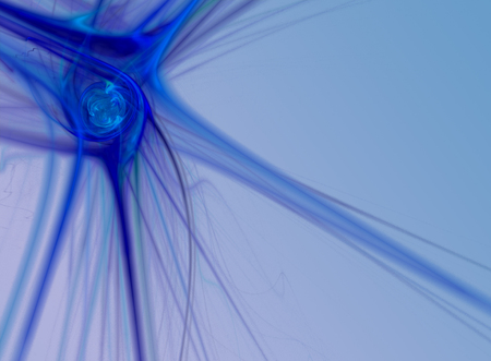 Abstract futuristic background. Fractal of bright colors.の写真素材