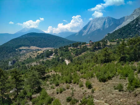 The Mediterranean mountain landscape of South Turkey
