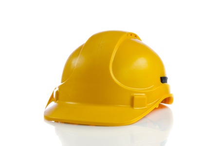 helmet isolated on white backgroundの写真素材