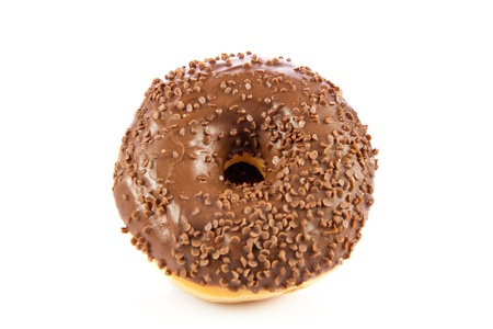 donuts isolated on white backgroundの写真素材