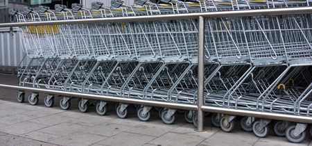 shopping cart. shopping trolley, shopping, business