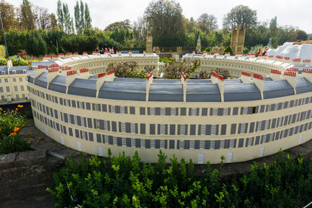 Belgium. Brussel. 27 September 2014.Mini Europe on 27 september, 2014 . Sightsのeditorial素材