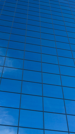 modern glass skyscrapers in the city Tallinnの写真素材