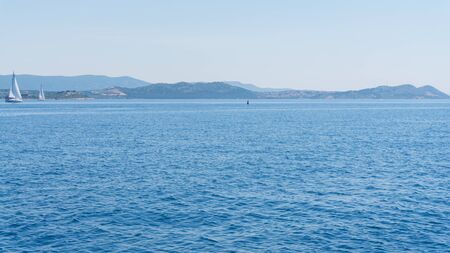 The Adriatic sea view. beautiful imageの写真素材