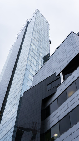 modern business building in Tallinn. skyscraperのeditorial素材