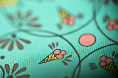 closeup captured elements of ice cream