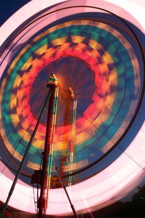 Amusement Park Abstractの写真素材