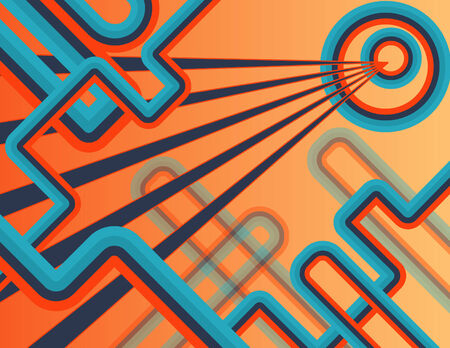 Geometric Visionのイラスト素材