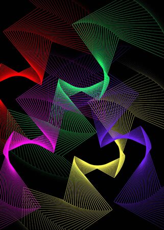 Wire Swirlの写真素材