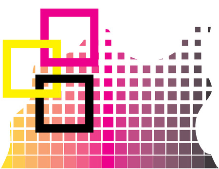Tile Styleのイラスト素材