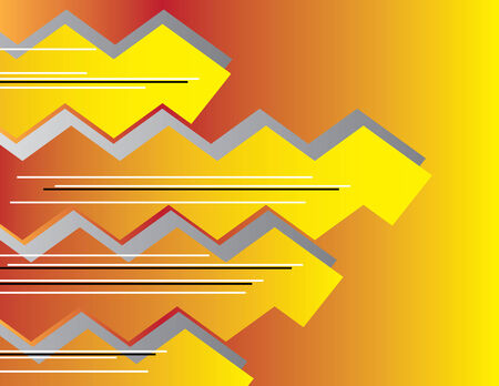 Zigzag Streakersのイラスト素材