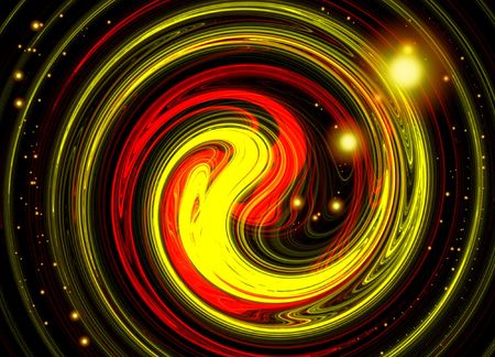 Yellow Universeの写真素材