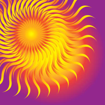 Blazing Sunのイラスト素材