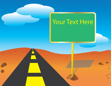 Road Signのイラスト素材