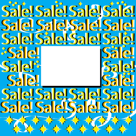 Sale!  (motion illusion)のイラスト素材