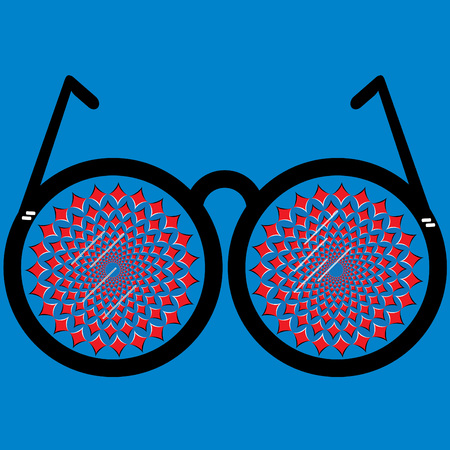 Rose-colored Glasses  (motion illusion)のイラスト素材
