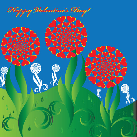 Valentine Gardenのイラスト素材