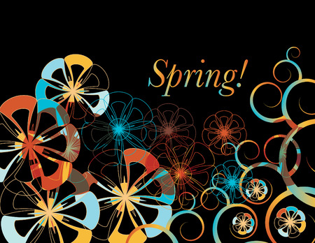 Spring! のイラスト素材