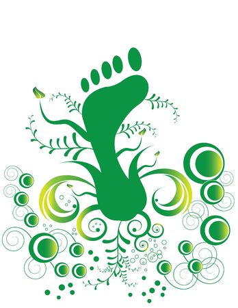 Foot Fetish Foliageのイラスト素材
