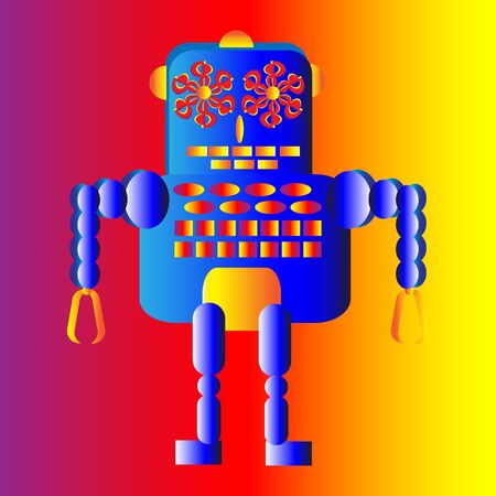 Robotのイラスト素材