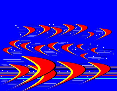 Fly のイラスト素材