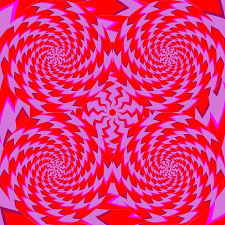Red Devils        motion illusion のイラスト素材