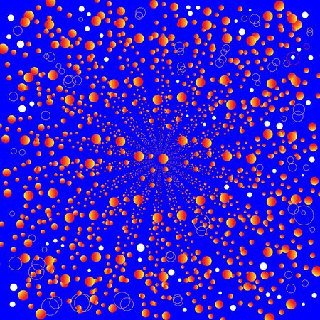 Orange Fizz     motion illusionのイラスト素材