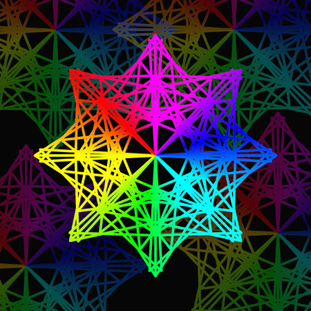 Rainbow Flakesの写真素材