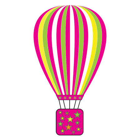 Hot Air Balloonのイラスト素材