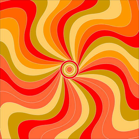 Autumn Colors Swirlsのイラスト素材