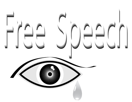 Free Speech in Jeopardyのイラスト素材
