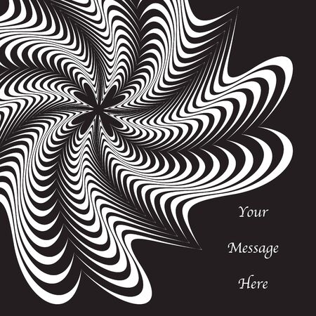 Op Art Presentationのイラスト素材