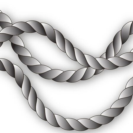 Rope Trick   with shadowの写真素材