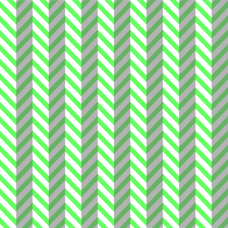 Folded Illusion Chevron Greenのイラスト素材