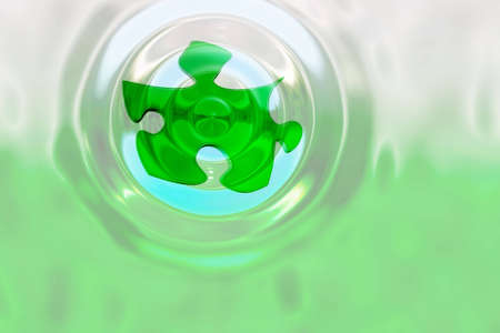       Underwater puzzleの写真素材