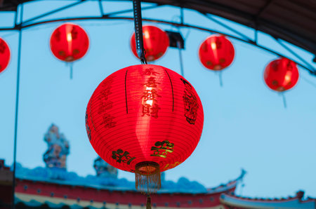 China lantern on thailand Vintage  Hipster style in Korat