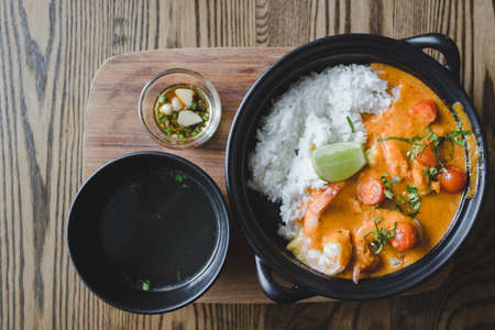 Shrimp Scrambled Egg Rice Unstoppable deliciousnessの写真素材