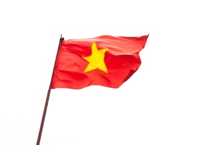 Vietnam Flagの写真素材
